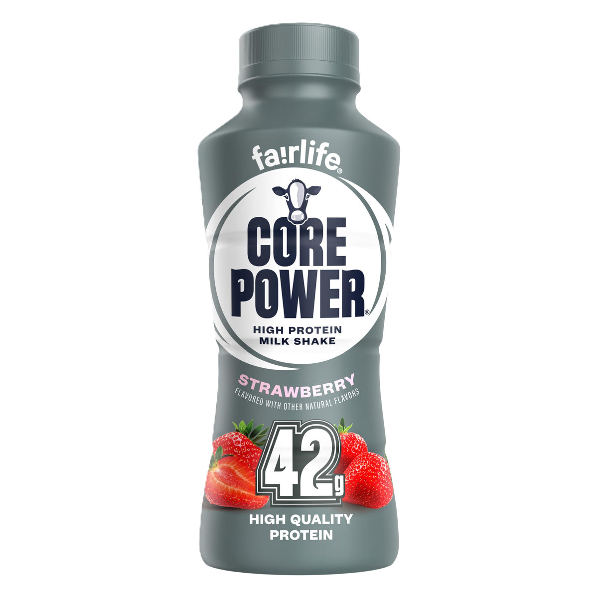 Core Power Fairlife Elite 42g High Protein Milk Shake, Ready To Drink for Workout Recovery, Vanilla, 14 Fl Oz (Pack of 12)