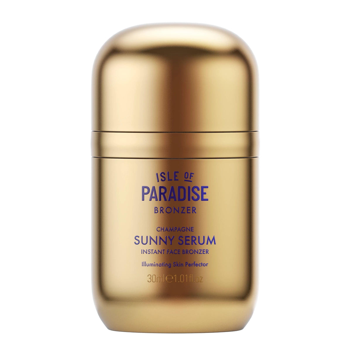Isle of Paradise Sunny Serum Bronzing Serum – Instantly Illuminating Liquid Face Bronzer with Niacinamide, Buildable Wash-Off Formula for Versatile Wear – 1.01 fl oz