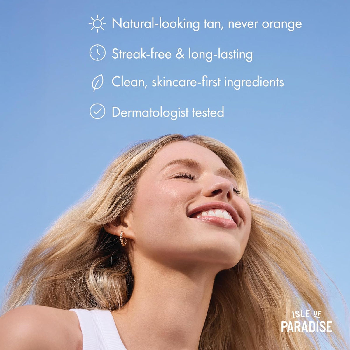Isle of Paradise Sunny Serum Instant Bronzing Setting Mist- Golden Hour, Hydrating & Illuminating Makeup Setting Spray, Lightweight Formula, Vitamin B5 & Antioxidants, 3.38 fl. oz/100 ml Bottle