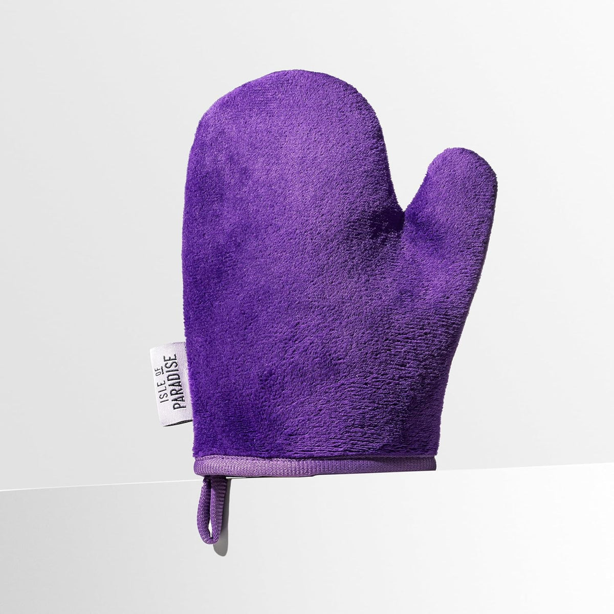 Isle of Paradise Self-Tan Mitt, Hyaluronic Acid Infused, Machine-Washable & Reusable, Double-Sided Tanning Glove For Streak-Free Body & Face Self Tanner, Vegan & Cruelty Free, 1 Count